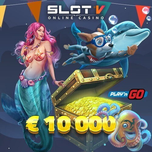 В SlotV турнир Play'N Go на 10000 евро + лотерея на €10000